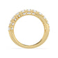 9K Yellow Gold Lab Grown Diamond RING 2.36 ctw R62315SCU-2.20CT