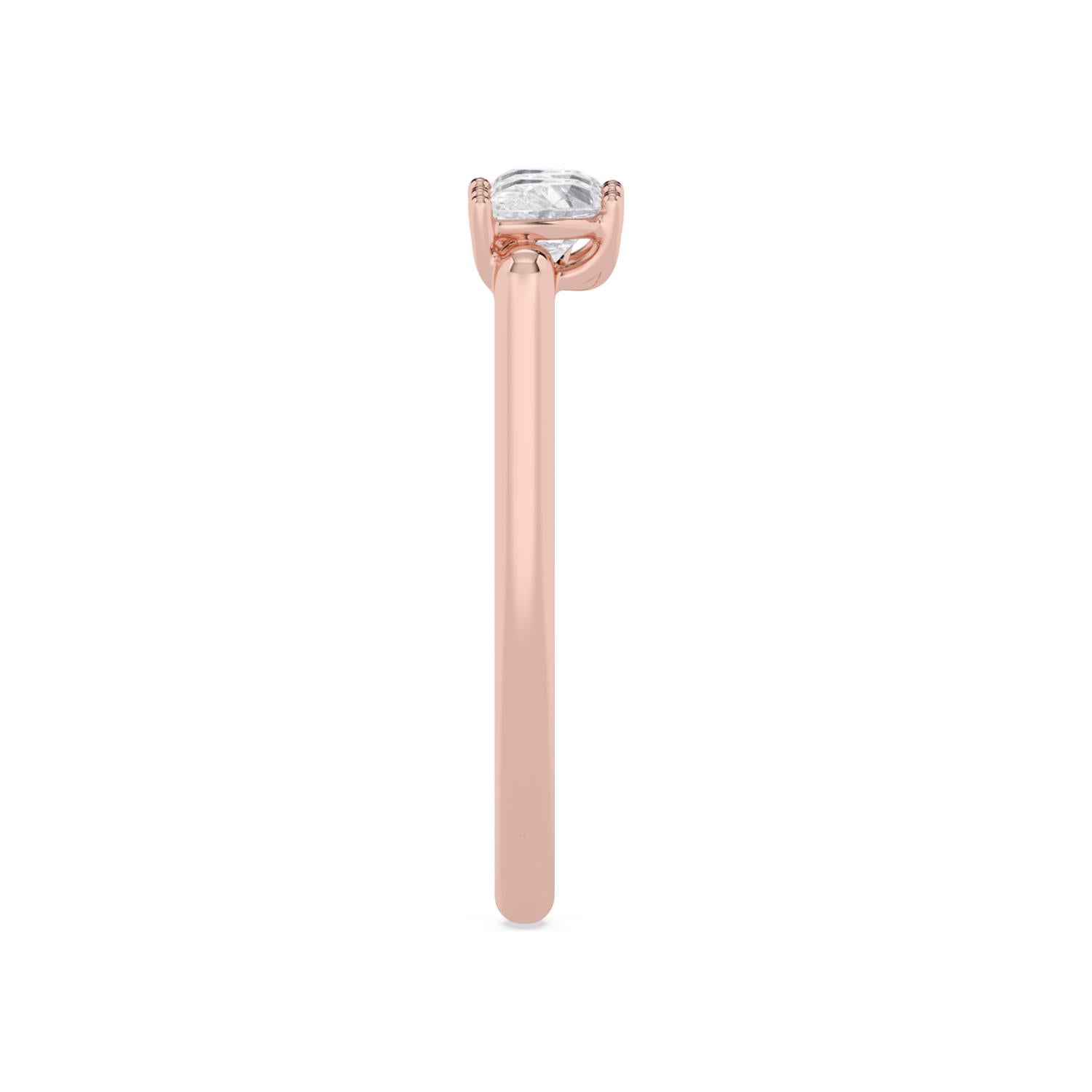 9K Rose Gold Lab Grown Diamond RING 0.72 ctw R62328PE-0.68CT