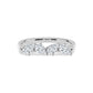 9K White Gold Lab Grown Diamond RING 0.72 ctw R62328PE-0.68CT