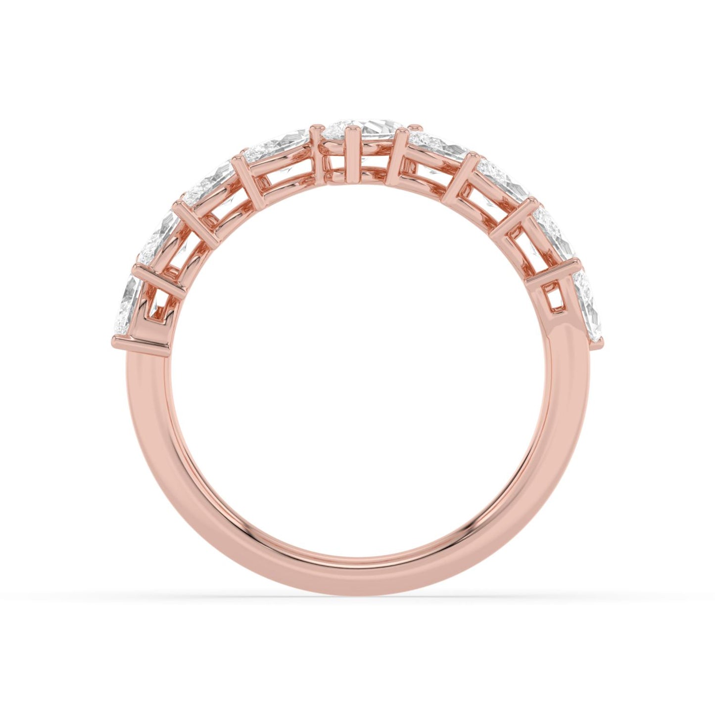 9K Rose Gold Lab Grown Diamond RING 1.14 ctw R62364-1.15CT