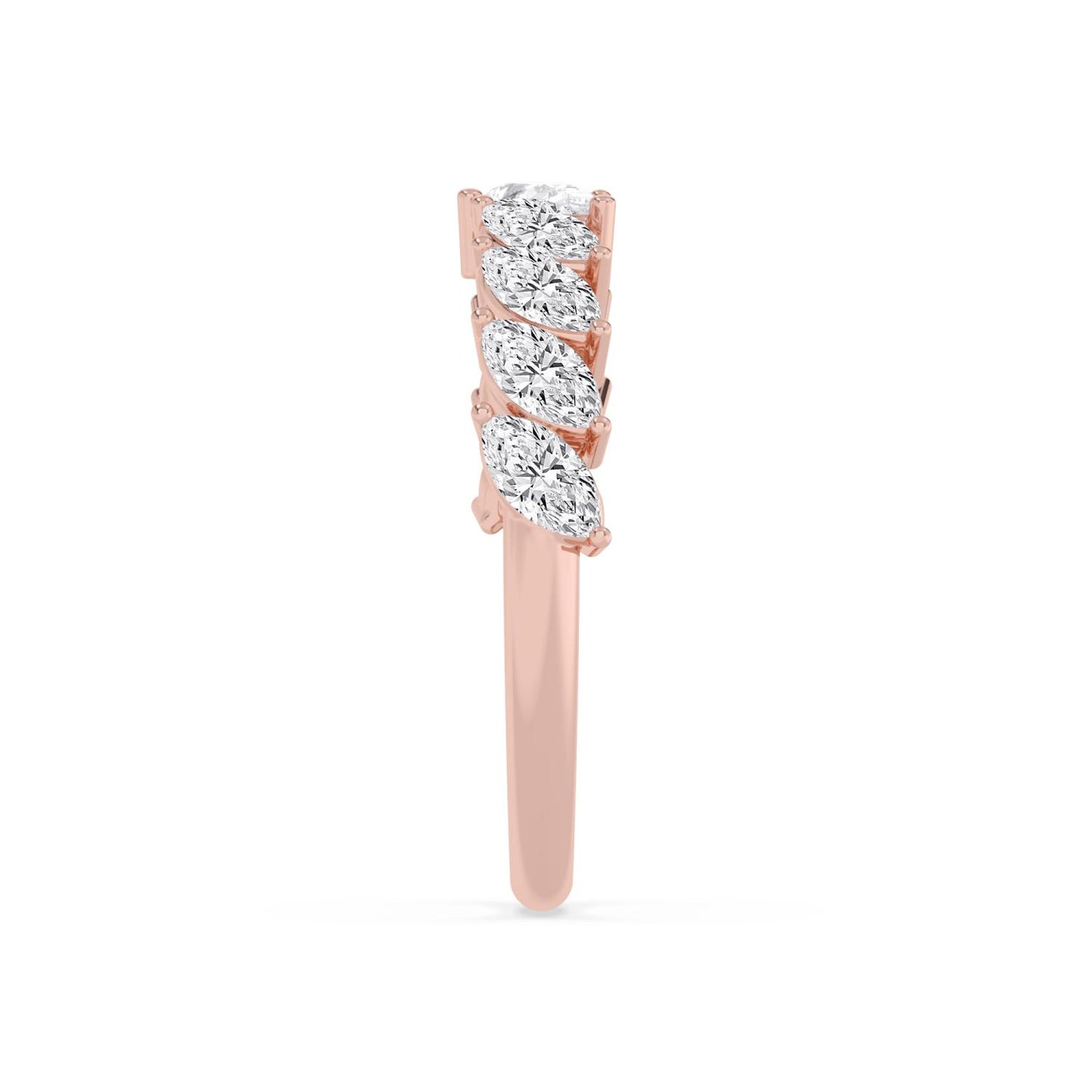 9K Rose Gold Lab Grown Diamond RING 1.14 ctw R62364-1.15CT
