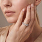 9K White Gold Lab Grown Diamond RING 1.14 ctw R62364-1.15CT