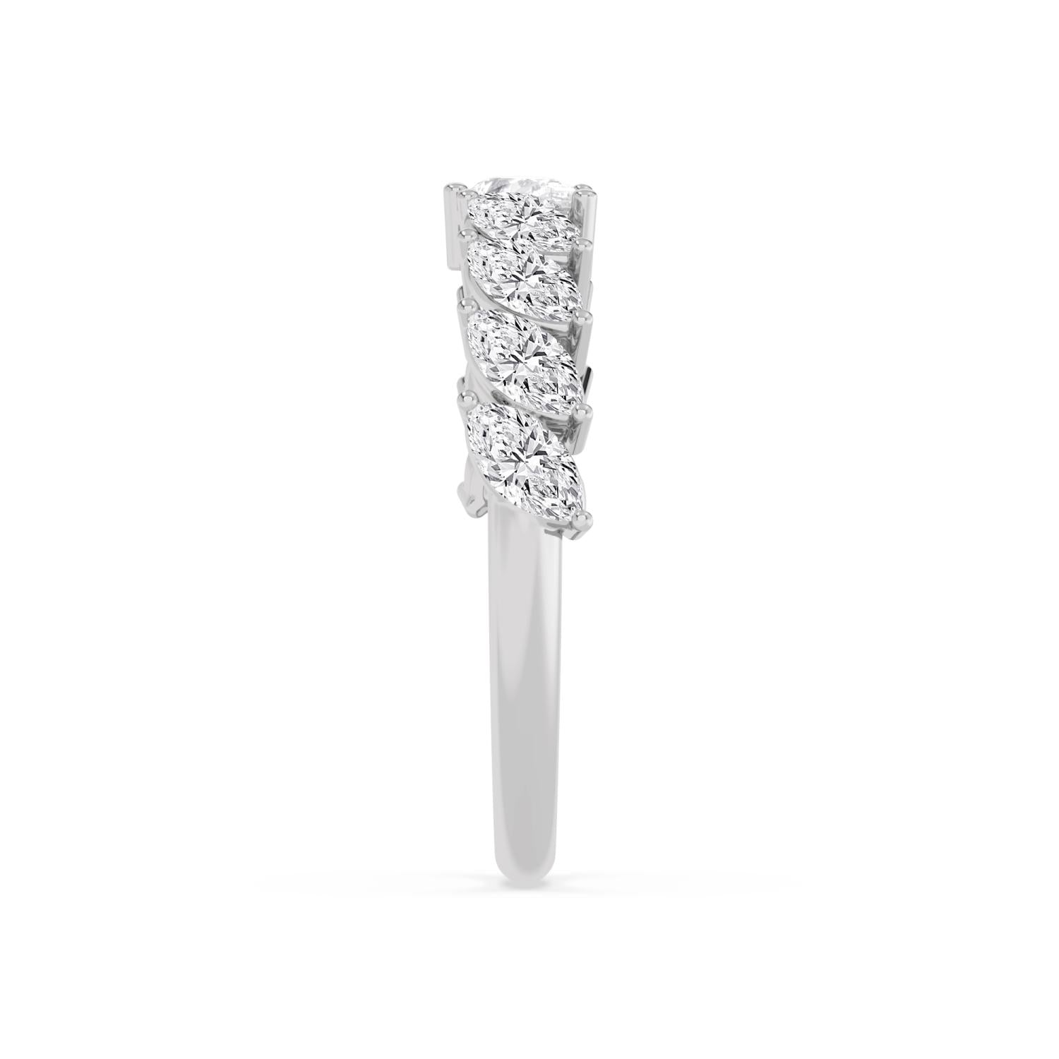 9K White Gold Lab Grown Diamond RING 1.14 ctw R62364-1.15CT