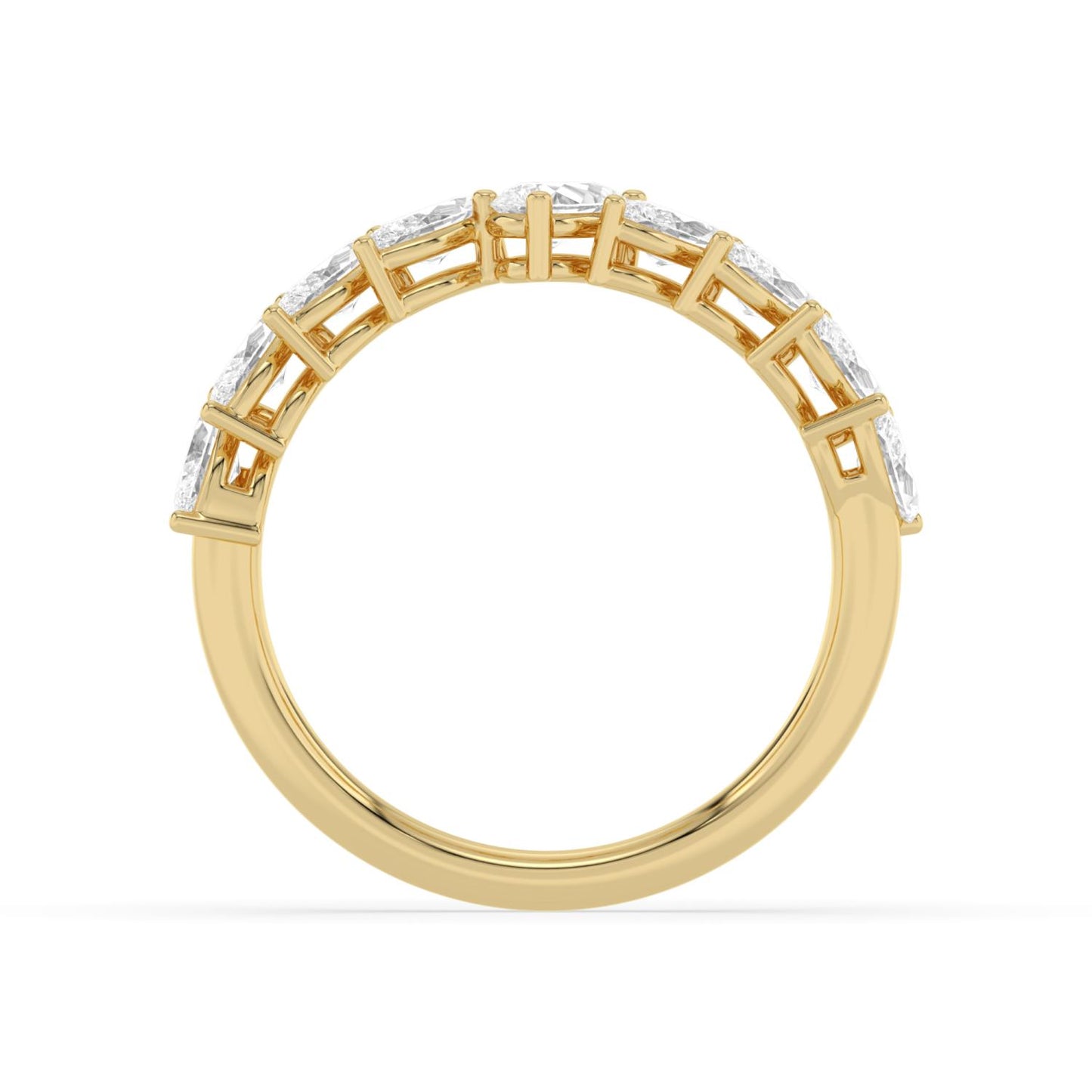 9K Yellow Gold Lab Grown Diamond RING 1.14 ctw R62364-1.15CT