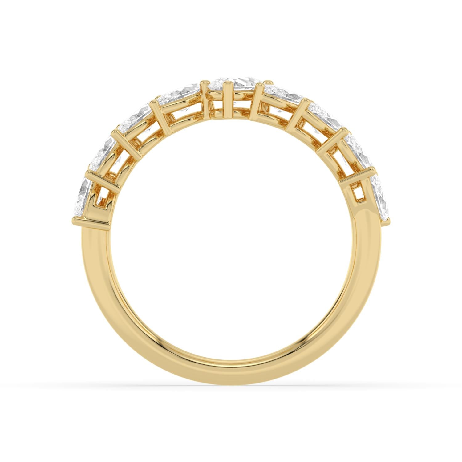 9K Yellow Gold Lab Grown Diamond RING 1.14 ctw R62364-1.15CT