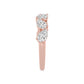 9K Rose Gold Lab Grown Diamond RING 1.80 ctw R62383PE-1.83CT