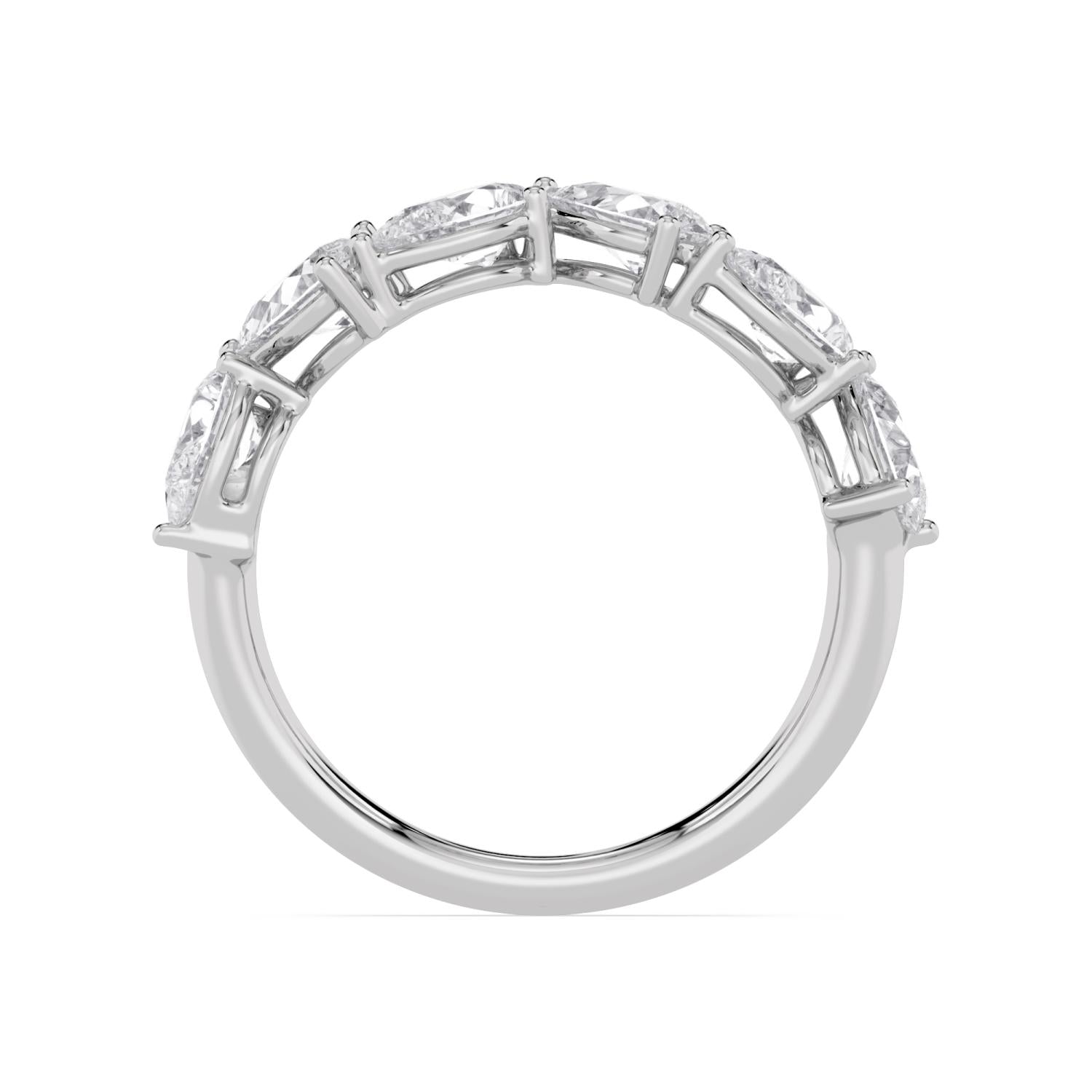 9K White Gold Lab Grown Diamond RING 1.80 ctw R62383PE-1.83CT