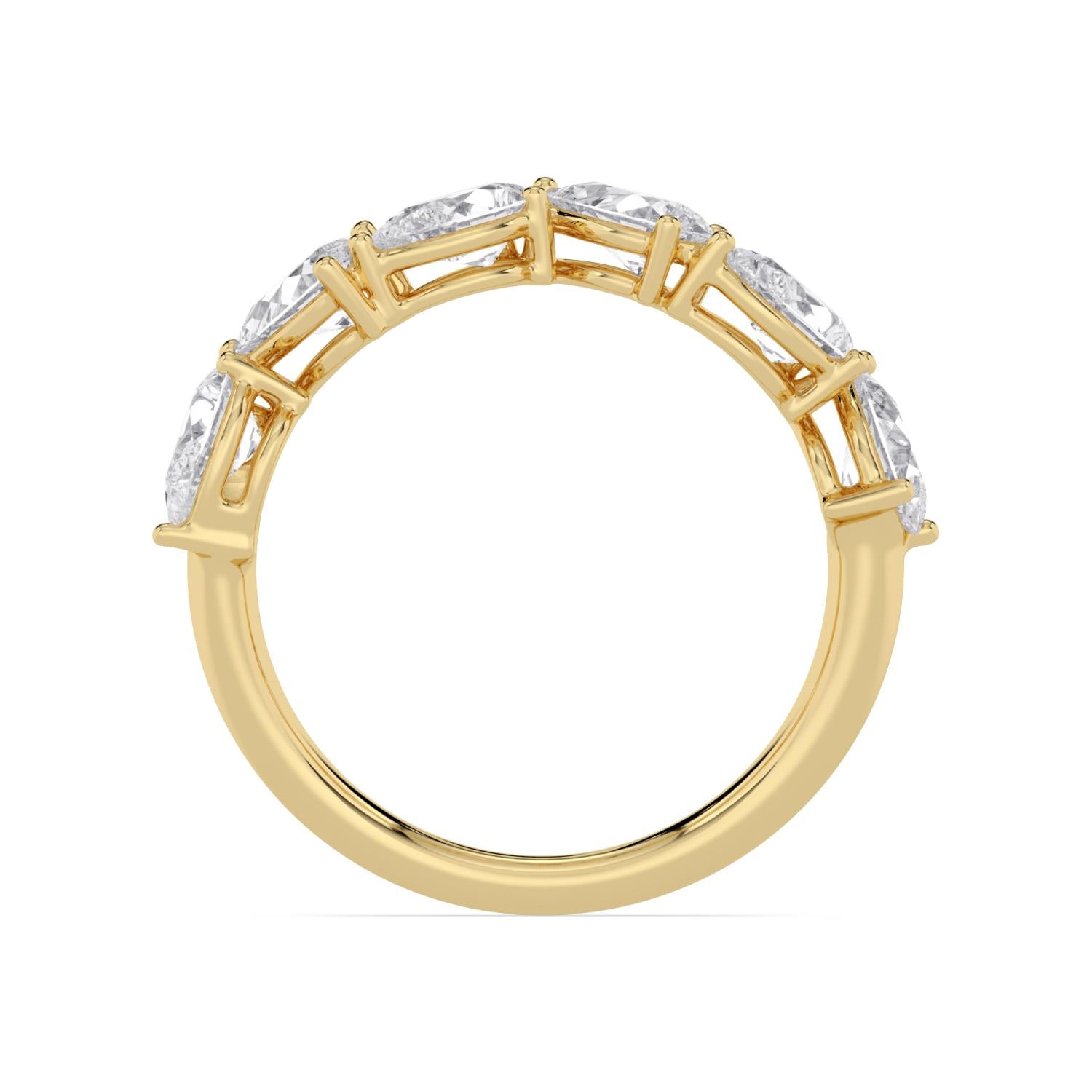 9K Yellow Gold Lab Grown Diamond RING 1.80 ctw R62383PE-1.83CT