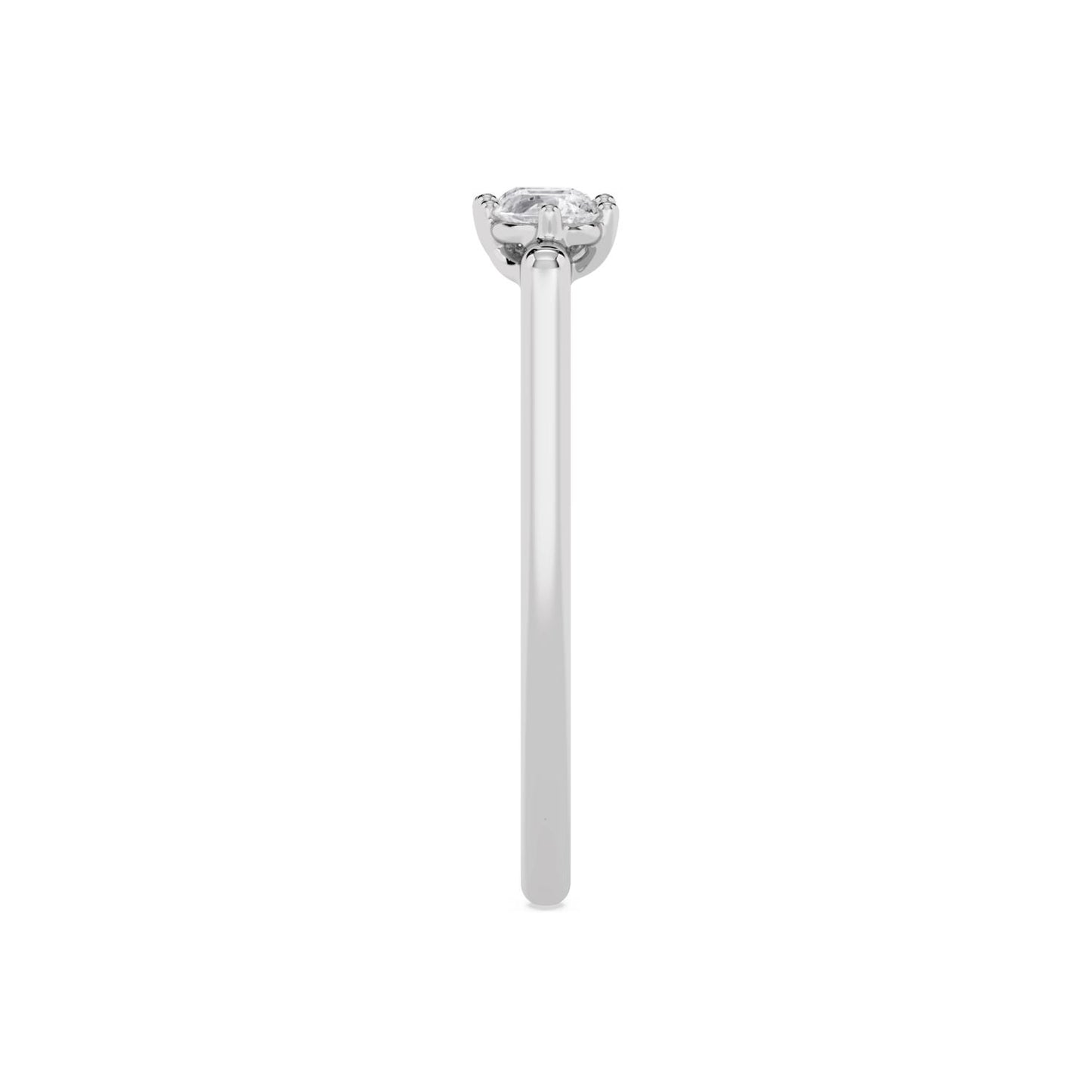 9K White Gold Lab Grown Diamond RING 0.29 ctw R62401-0.33CT