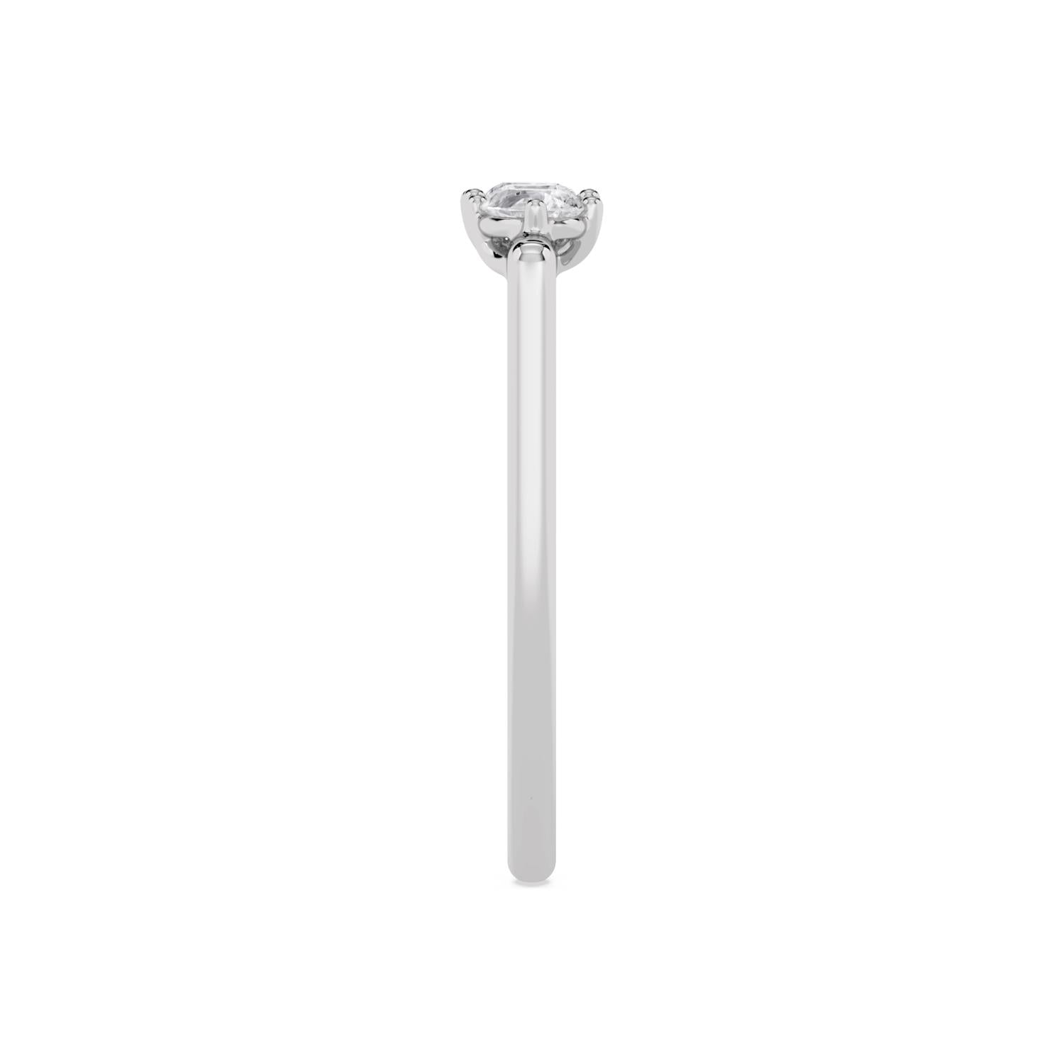 9K White Gold Lab Grown Diamond RING 0.29 ctw R62401-0.33CT