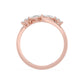 9K Rose Gold Lab Grown Diamond RING 0.46 ctw R62402-0.50CT