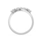 9K White Gold Lab Grown Diamond RING 0.46 ctw R62402-0.50CT
