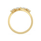9K Yellow Gold Lab Grown Diamond RING 0.46 ctw R62402-0.50CT