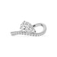 9K White Gold Lab Grown Diamond ENGAGEMENT RINGS 1.27 ctw R62414PE-1