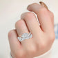 9K White Gold Lab Grown Diamond RING 2.28 ctw R62421MQ-1