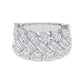 9K White Gold Lab Grown Diamond RING 6.43 ctw R62446-6.20CT