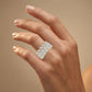9K Yellow Gold Lab Grown Diamond RING 6.43 ctw R62446-6.20CT