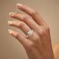 9K Rose Gold Lab Grown Diamond RING 1.62 ctw R62452PE-1.50CT