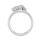 9K White Gold Lab Grown Diamond RING 1.62 ctw R62452PE-1.50CT