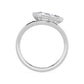 9K White Gold Lab Grown Diamond RING 1.50 ctw R62453MQ-1.50CT