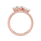 9K Rose Gold Lab Grown Diamond RING 2.40 ctw R62458MQPE-2.33CT