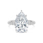 10K White Gold Lab Grown Diamond ENGAGEMENT RINGS 6.67 ctw R62794PE-6