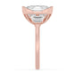 10K Rose Gold Lab Grown Diamond ENGAGEMENT RINGS 10.08 ctw R62832ASS-9.20CT