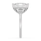 10K White Gold Lab Grown Diamond ENGAGEMENT RINGS 10.08 ctw R62832ASS-9.20CT