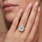10K Yellow Gold Lab Grown Diamond ENGAGEMENT RINGS 10.08 ctw R62832ASS-9.20CT