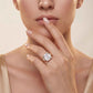 10K Yellow Gold Lab Grown Diamond ENGAGEMENT RINGS 10.08 ctw R62832ASS-9.20CT