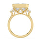 10K Yellow Gold Lab Grown Diamond ENGAGEMENT RINGS 10.08 ctw R62832ASS-9.20CT