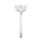 10K White Gold Lab Grown Diamond Engagement Ring 5.25 ctw R80038EMPE-5