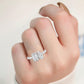10K White Gold Lab Grown Diamond Engagement Ring 5.25 ctw R80038EMPE-5