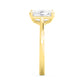 10K Yellow Gold Lab Grown Diamond Engagement Ring 5.25 ctw R80038EMPE-5