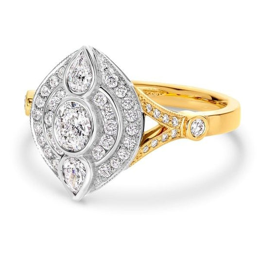 18ct Gold Diamond Ring