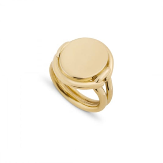 Knotted Signet Ring