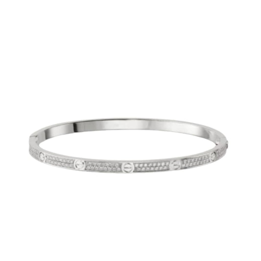 Love Bracelet Small, Paved Diamonds