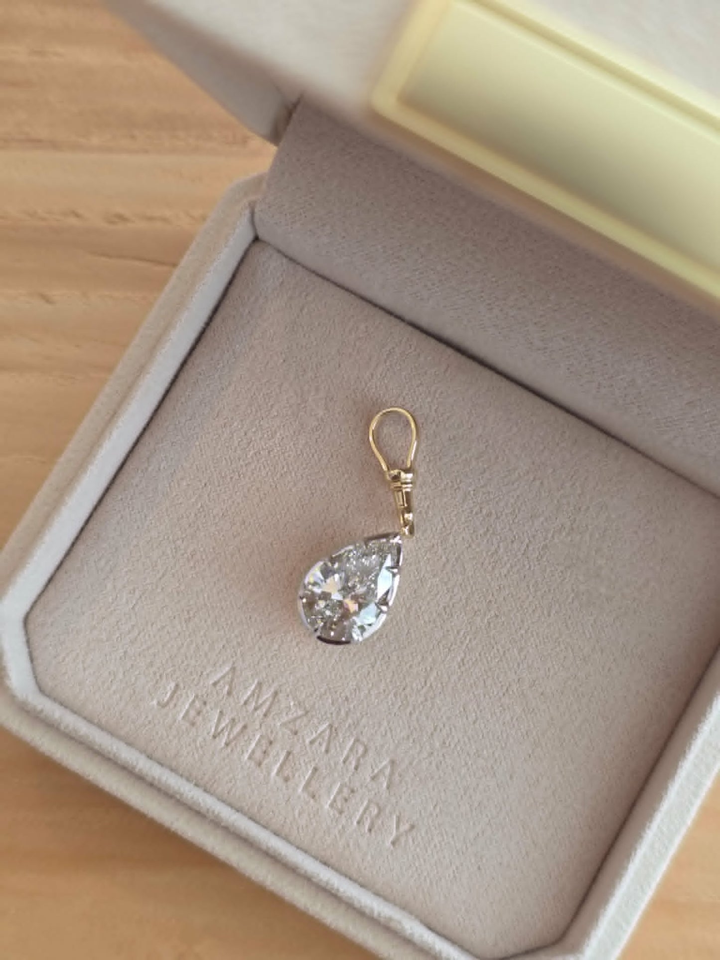 Collet Diamond Tear Drop